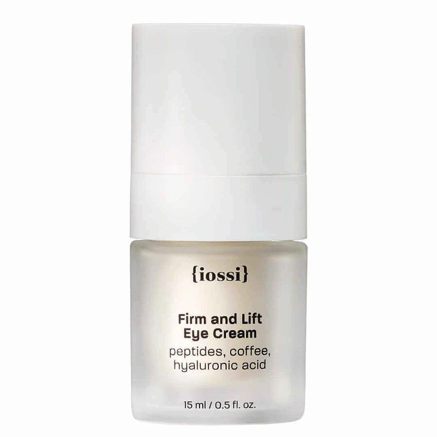 Iossi Firm and Lift Eye Cream, крем для підтяжки та зміцнення шкіри навколо очей, пептиди, кава та гіалуронова кислота, 15 мл: ціни та характеристики