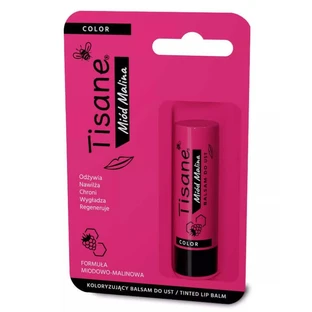 Бальзам для губ Tisane Медово-малиновий, 5.1 г