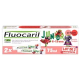 Fluocaril Зубная паста Junior 6-12 лет Красные фрукты 6-12 Ans 2x75 мл