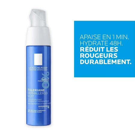 La Roche-Posay Toleriane Dermallergo Ночной крем для лица 40 мл: цены и характеристики