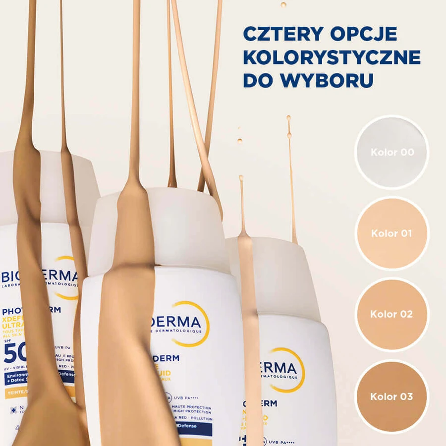 Bioderma Photoderm XDefense, ультралегкий флюид с детоксицирующим действием, цвет 01, SPF 50+, 40 мл: цены и характеристики