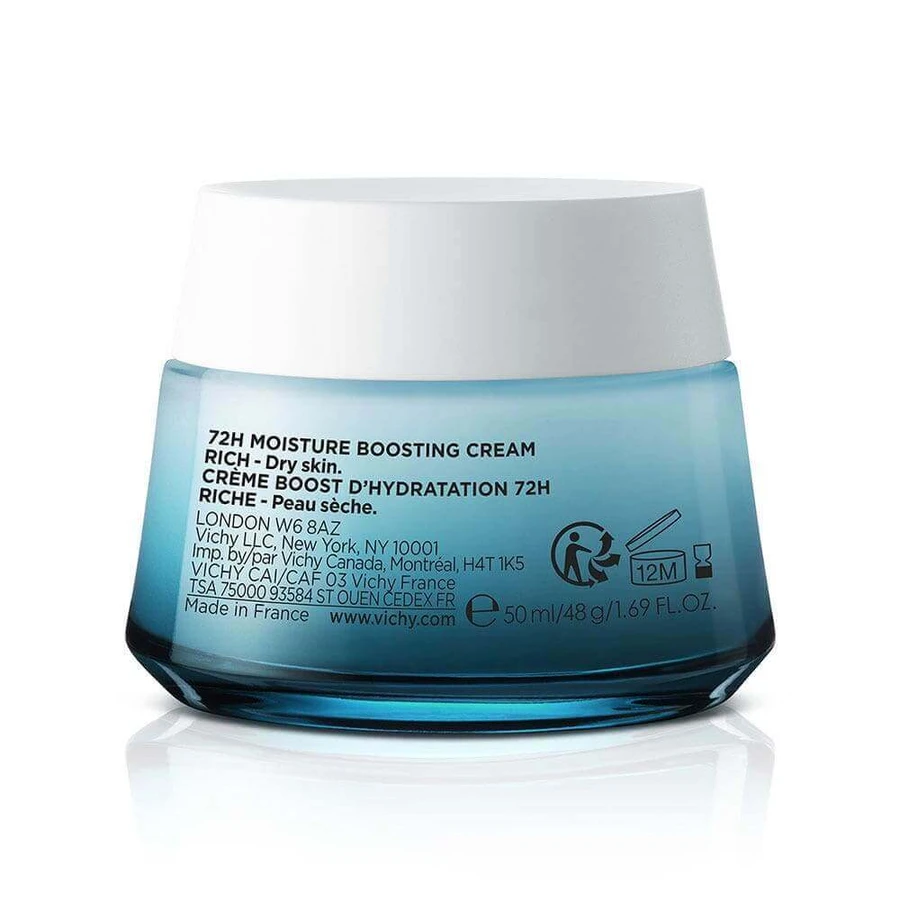 Vichy Mineral 89 Rich Cream 72H Moisture Boost Сухая кожа 50 мл: цены и характеристики