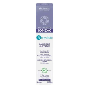Eau thermale Jonzac REhydrate Rich Moisturising Cream Нормальная и сухая кожа, даже чувствительная 50 мл