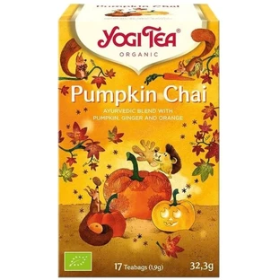 Органічний чай Осінні смаки Yogi Tea Pumpkin Chai, пакетик, №17 