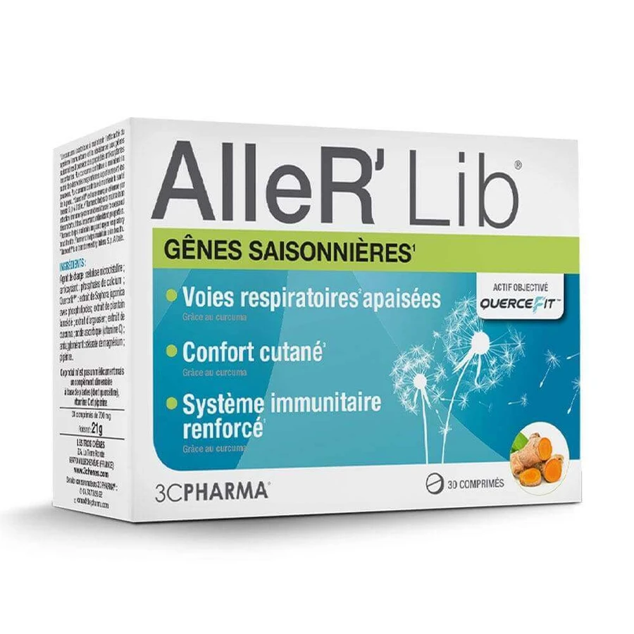 3C Pharma AlleR'Lib Таблетки x30: цены и характеристики