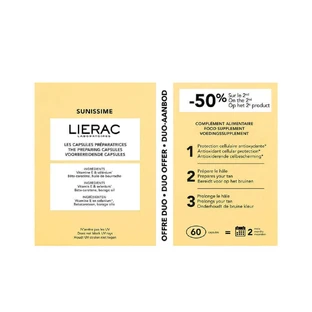 Lierac Sunissime Підготовка шкіри до засмаги 2х30 капсул