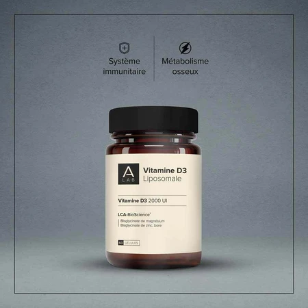 A-LAB Витамин D3 липосомальный 2000IU Natural Defence Immunea 60 капсул: цены и характеристики