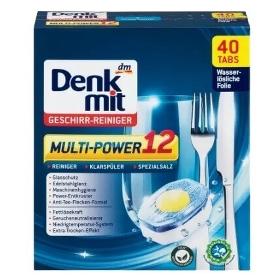Denkmit, Multi-Power, таблетки для посудомоечных машин, 40 шт.: цены и характеристики