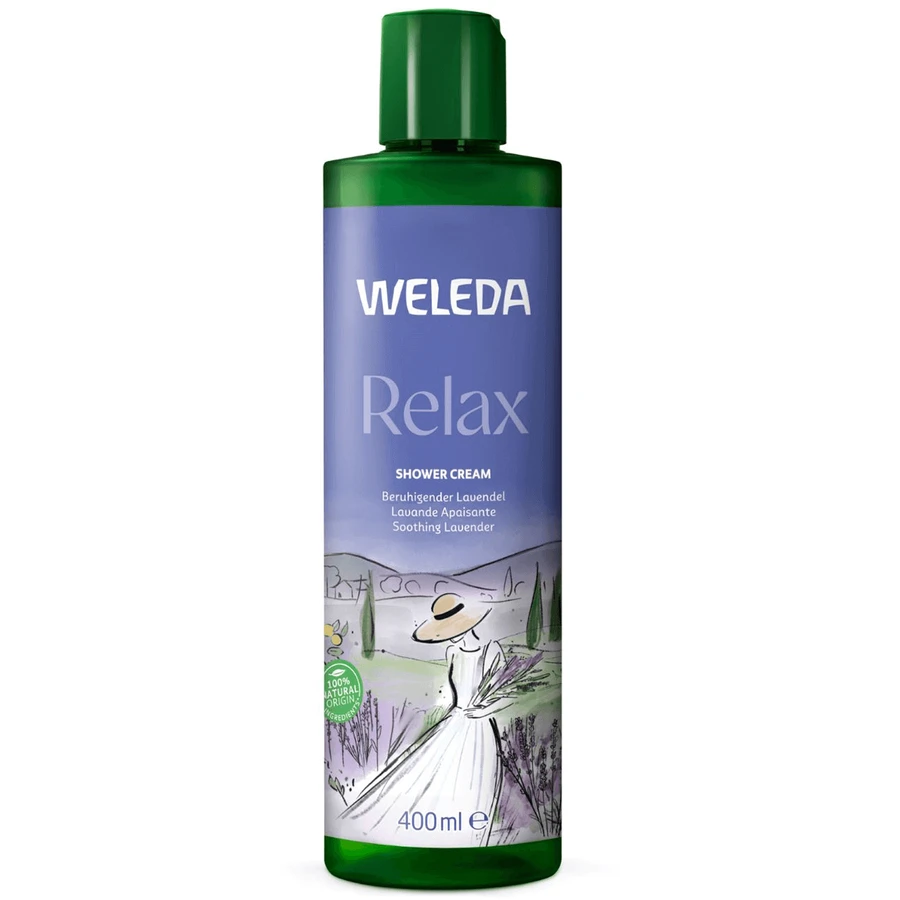 Weleda Relax, крем-лосьйон для душу з лавандою, 400 мл: ціни та характеристики
