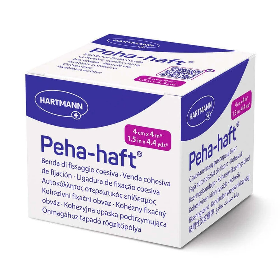Hartmann Peha Haft Когезивные бинты 4смx4м Без латекса x1: цены и характеристики