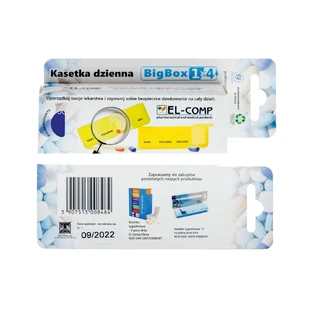 El-Comp Big Box, денний кейс, 4-камерний