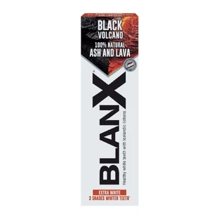 Отбеливающая зубная паста Черный Вулкан, 75 мл, Blanx