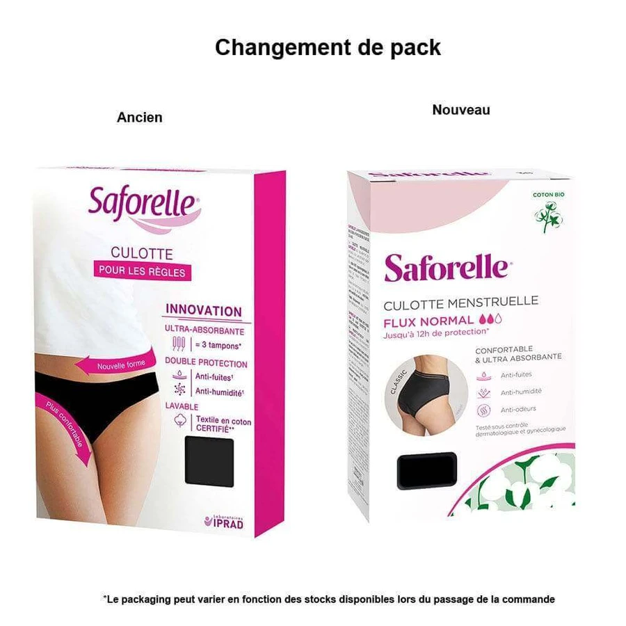 Менструальні трусики Saforelle Ultra Absorbent Normal Flow: ціни та характеристики
