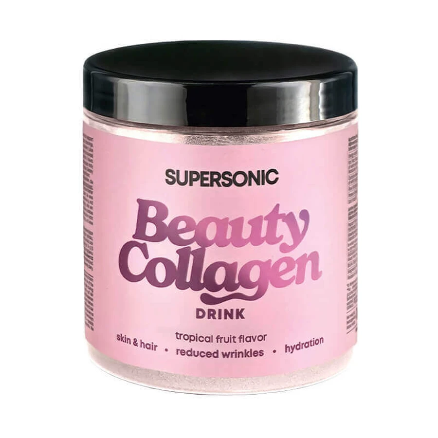 Коллагеновый напиток Supersonic Beauty, со вкусом тропических фруктов, 185 г: цены и характеристики