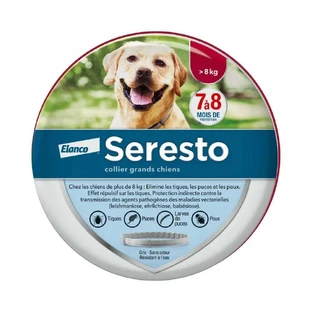 Антипаразитарний нашийник Seresto для великих собак