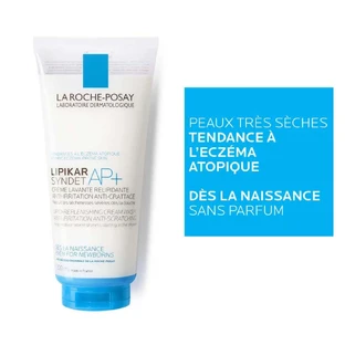 La Roche-Posay Lipikar Реліпідний очищувальний крем Syndet AP+ для атопічної шкіри 200 мл