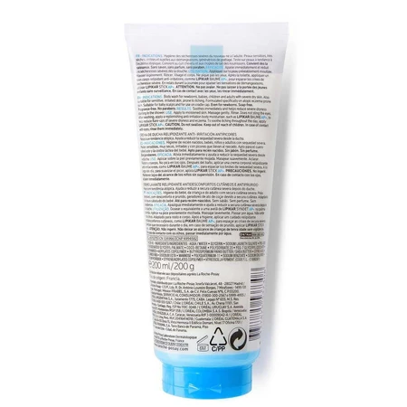 La Roche-Posay Lipikar Реліпідний очищувальний крем Syndet AP+ для атопічної шкіри 200 мл: ціни та характеристики