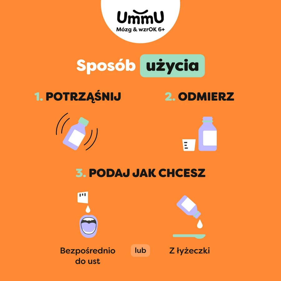 UmmU Brain & SIGHT, для детей от 6 лет, жидкость, 150 мл: цены и характеристики