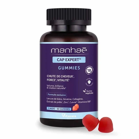Manhaé Cap Expert Cheveux Force Vitalité 60 гуммінова: ціни та характеристики
