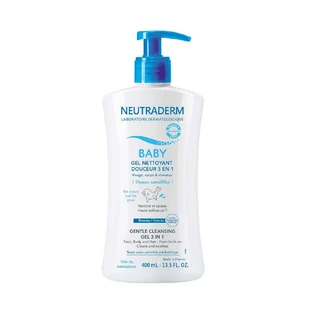 Neutraderm Baby Gentle 3 в 1 Очищающий гель для чувствительной кожи 400 мл
