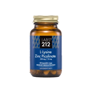 Labs212 L-лізин цинку піколінат, лізин + цинк, 45 капсул