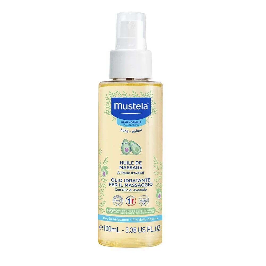 Mustela Массажное масло для нормальной кожи 100 мл: цены и характеристики