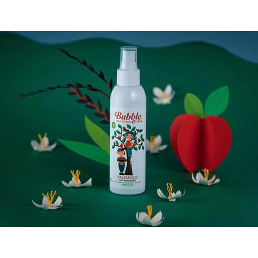 Bubble & Co, органическое увлажняющее масло для тела с витамином Е для детей с рождения, 150 мл: цены и характеристики