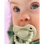 Luu Kids, пустышка, позиционирование, силикон, Seaside Grass, 0-3 месяца, 1 шт.: цены и характеристики