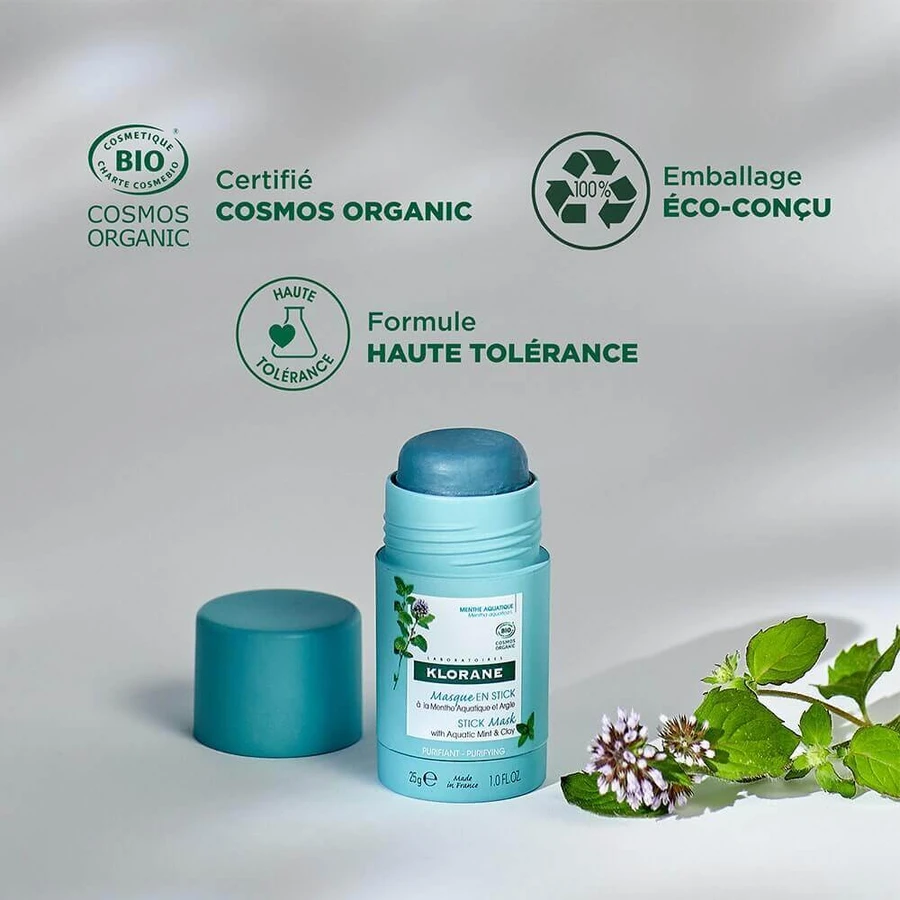 Klorane Aquatic Mint Mask Stick Bio 25g: цены и характеристики
