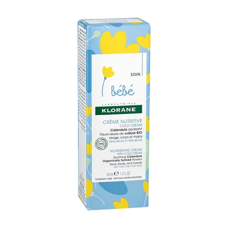 Klorane Newborn Питательный холодный крем для сухой и очень сухой кожи 40 мл: цены и характеристики