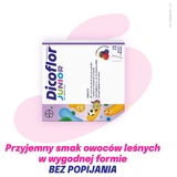 Дикофлор Юниор, для детей от 3 лет и взрослых, со вкусом лесных фруктов, 20 пакетиков