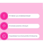 Дикофлор Юніор, для дітей від 3 років та дорослих, зі смаком лісових фруктів, 20 пакетиків: ціни та характеристики
