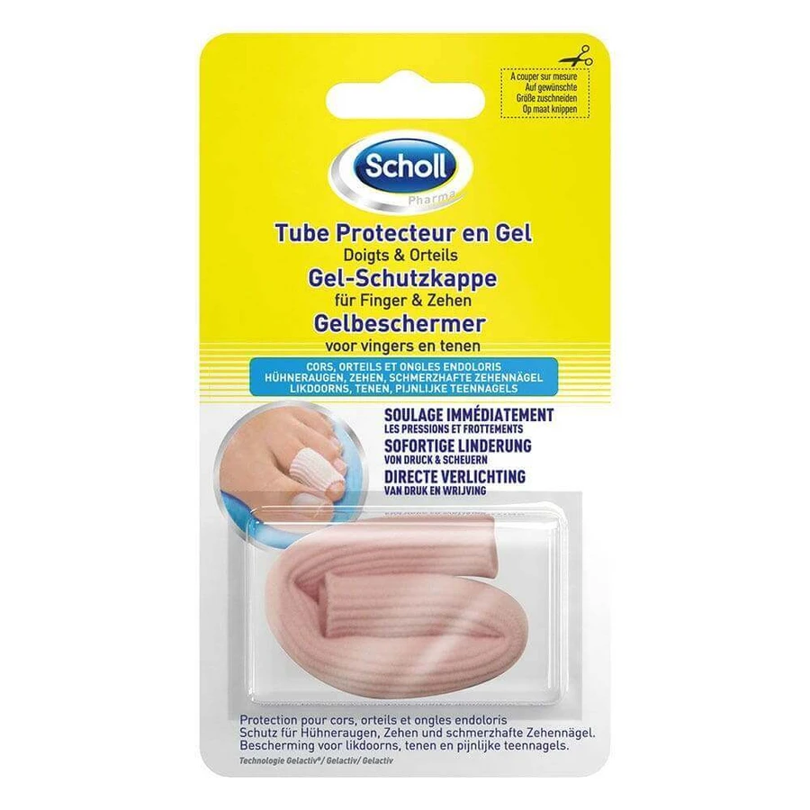 Scholl Gelactiv Защитный тюбик для пальцев ног и рук, ногтей и мозолей: цены и характеристики