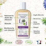 Dermaclay Organic Argilla Blanc Шампунь для усунення випадіння волосся 250 мл: ціни та характеристики