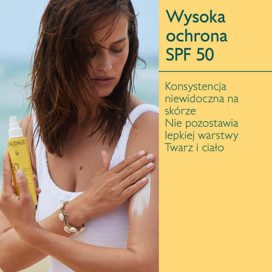 Caudalie Vinosun Protect, спрей невидимый для защиты от нелепостей, SPF 50, 150 мл: цены и характеристики