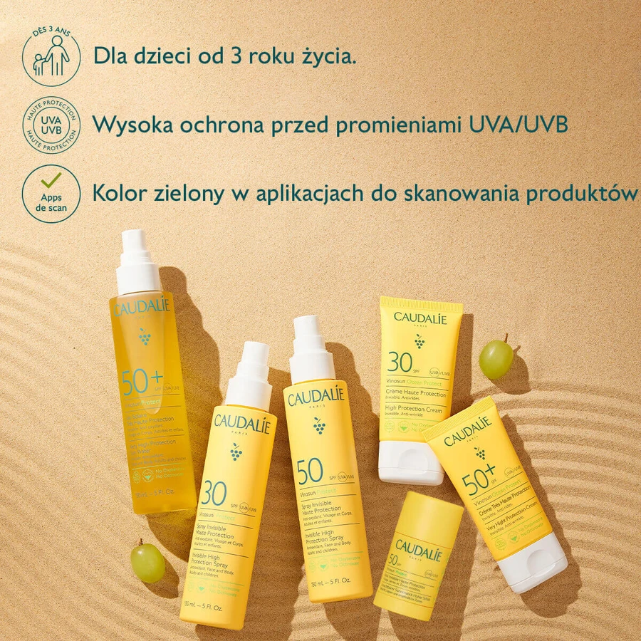 Caudalie Vinosun Protect, спрей невидимый для защиты от нелепостей, SPF 50, 150 мл: цены и характеристики