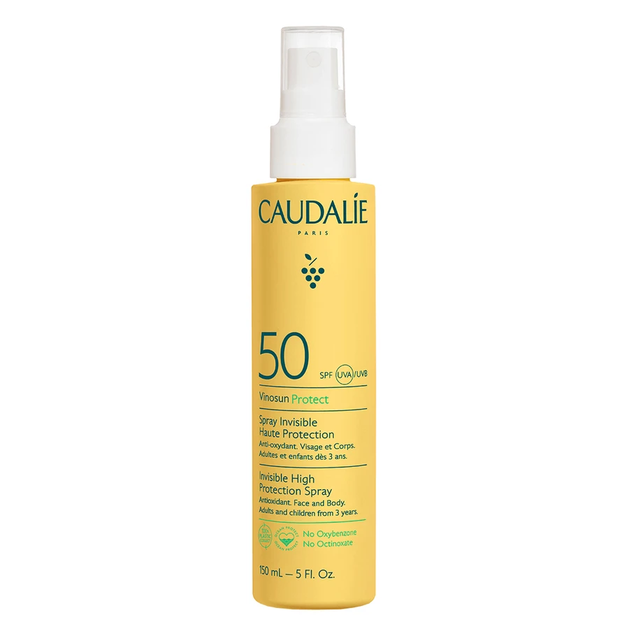 Caudalie Vinosun Protect, спрей невидимый для защиты от нелепостей, SPF 50, 150 мл: цены и характеристики