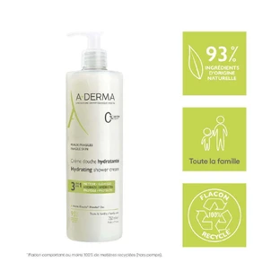 A-Derma Les Indispensables Crème Douche Hydratante 3 в 1 750 мл