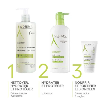 A-Derma Les Indispensables Crème Douche Hydratante 3 в 1 750 мл: цены и характеристики