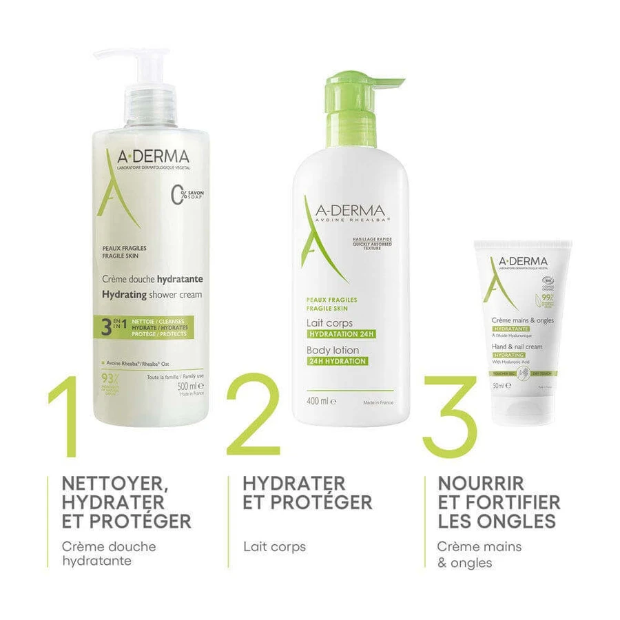 A-Derma Les Indispensables Crème Douche Hydratante 3 в 1 750 мл: цены и характеристики