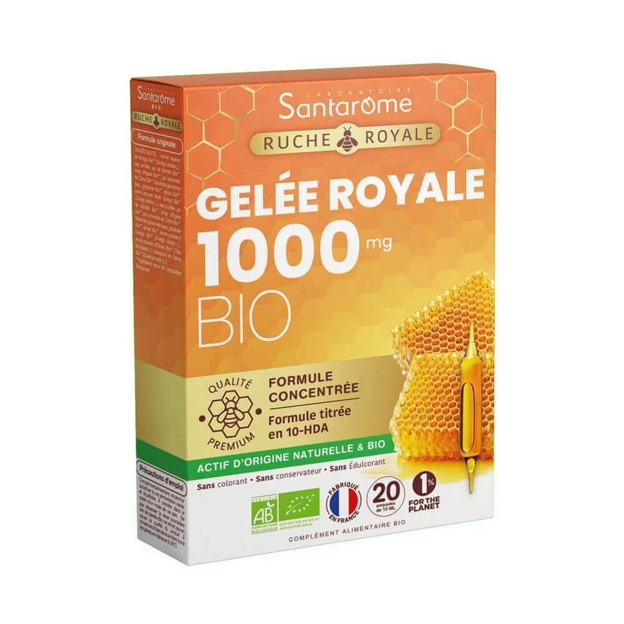 Santarome Hive Products Royal Jelly Bio 1000 MG 20 ампул: цены и характеристики