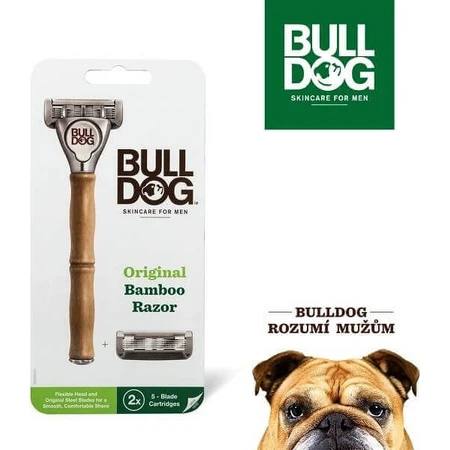 Bulldog Bulldog Original Bamboo бритва + 2 запасные головки 1×1 набор, бритва + 2 запасные головки: цены и характеристики