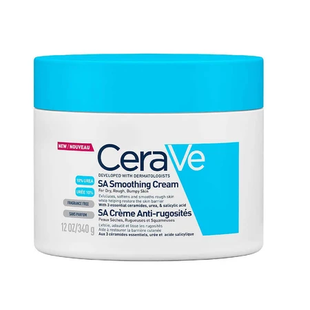 Cerave Body SA Разглаживающий крем 10% мочевины и салициловой кислоты для сухой кожи 340 гр.: цены и характеристики