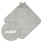 Babymatex, ковдра з мікрофібри з капюшоном для переноски Koala Muslin, 95 см x 95 см, сіра: ціни та характеристики