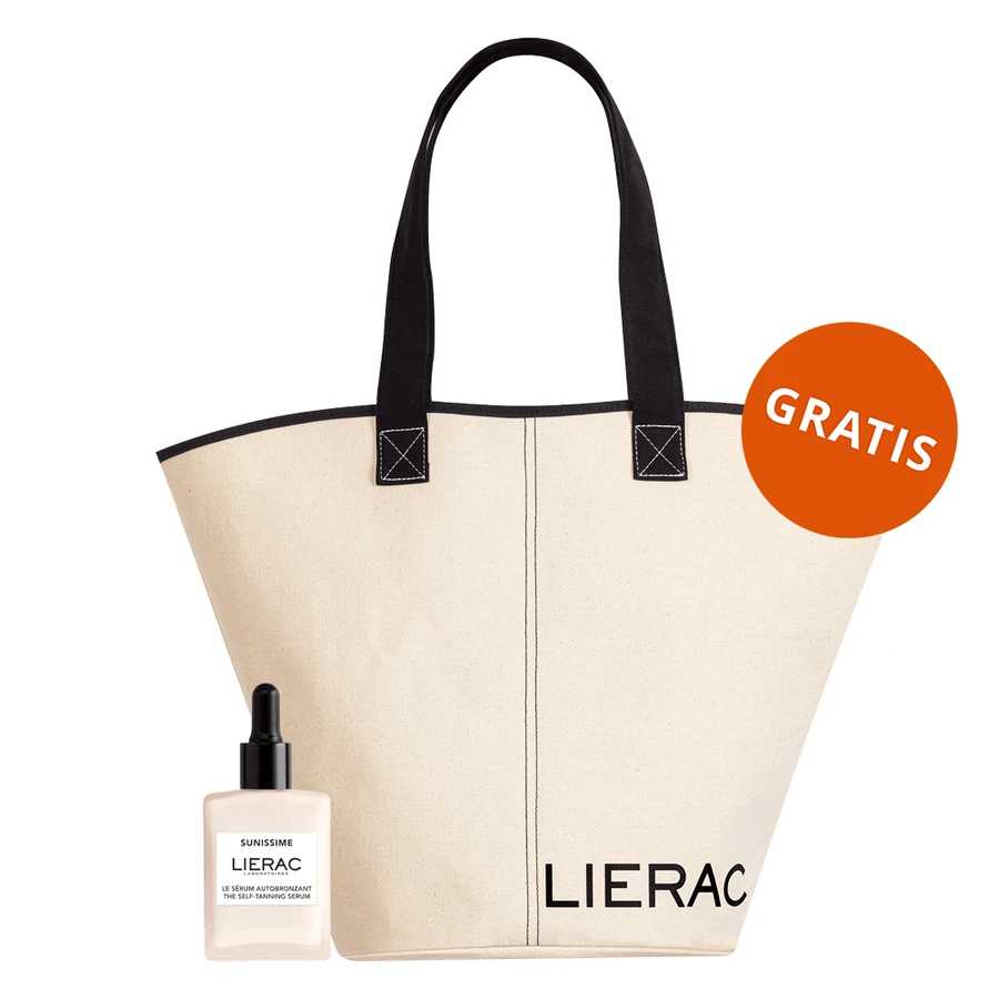 Lierac Sunissime, сыворотка для самостоятельного загара лица, 30 мл + солнцезащитный пакет: цены и характеристики