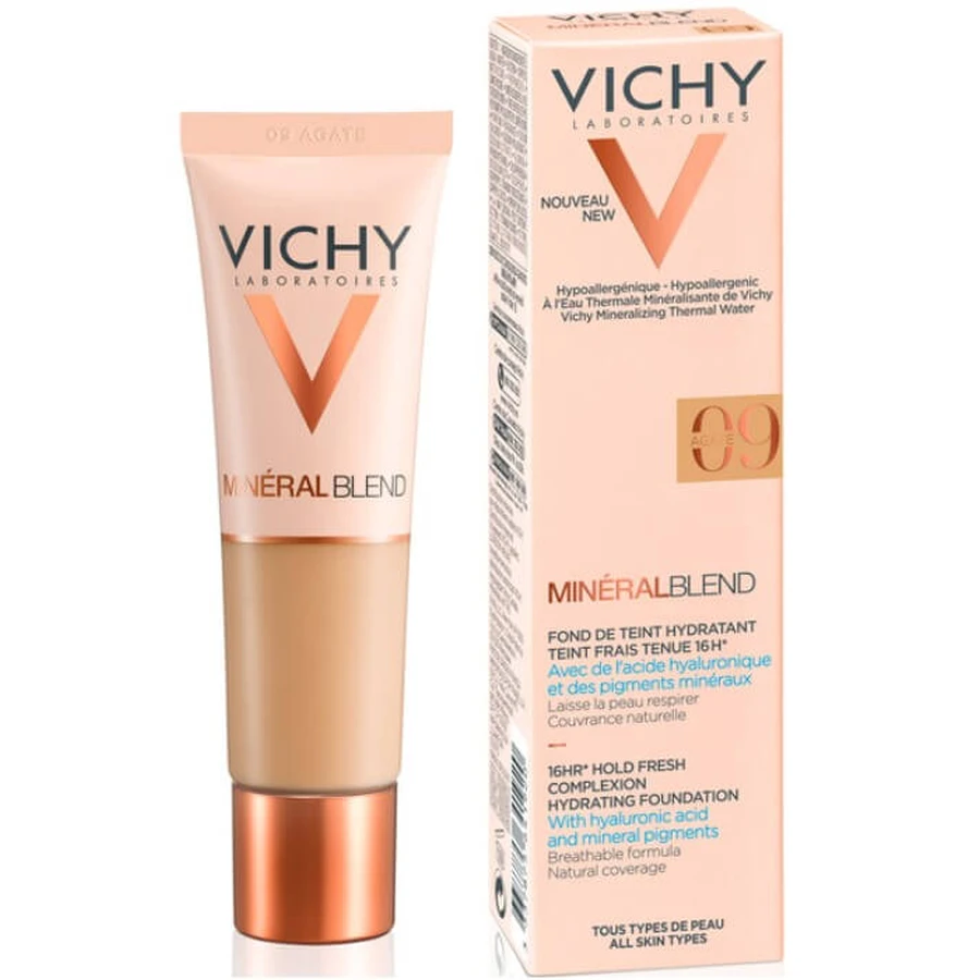 Тональный крем Vichy Mineralblend 16h Hold оттенок 09 увлажняющий, 30 мл: цены и характеристики