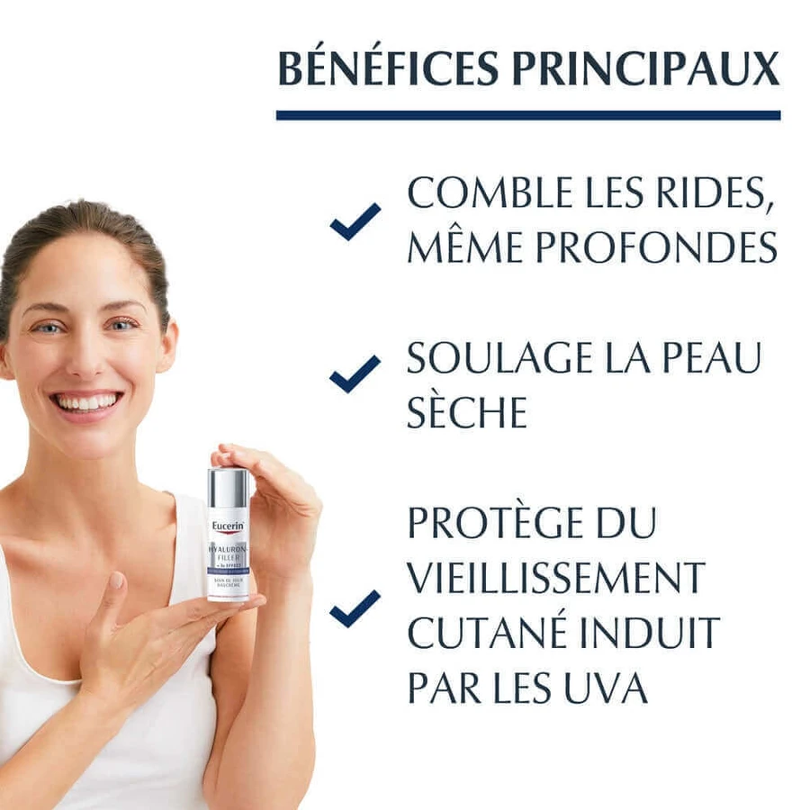 Eucerin Hyaluron-Filler Extra Riche Day Treatment Rich Texture 50ml: цены и характеристики