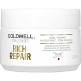 Goldwell Dualsenses Rich Repair 60sec Treatment для поврежденных волос, 200 мл