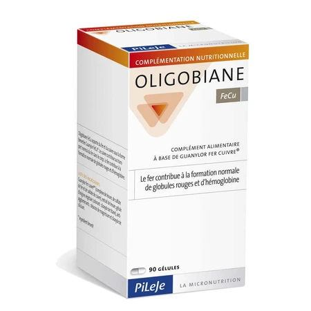 Pileje Oligobiane Залізо та мідь 90 капсул: ціни та характеристики