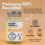 Kotor Pharma Omega 3 Epax Функции мозга и здоровье сердечно-сосудистой системы 60 капсул: цены и характеристики